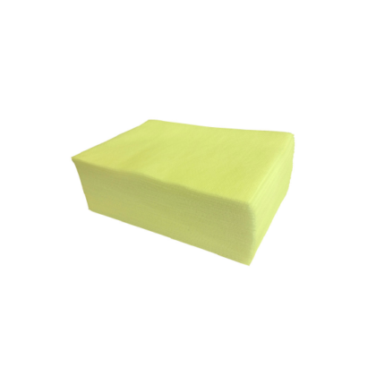LAVETTE SUPER Jaune, ajourée non tissée