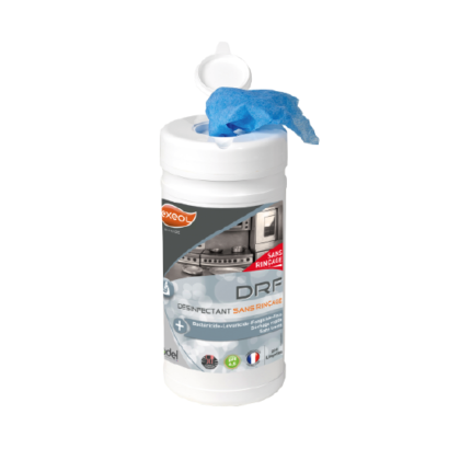 Détergent désinfectant en lingettes