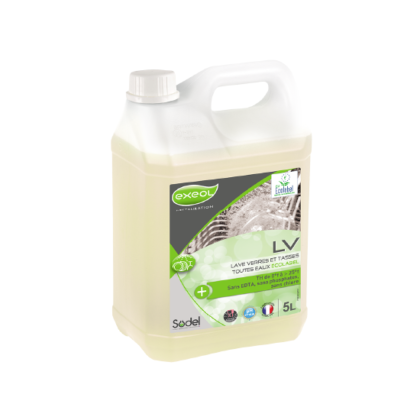 Détergent verres et tasses 5L