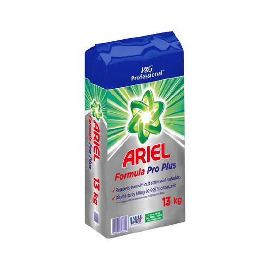 Lessive poudre désinfectante Ariel formula pro+