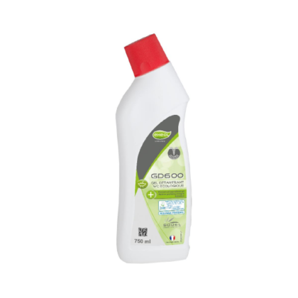 Gel WC Ecolabel détartrant sanitaires